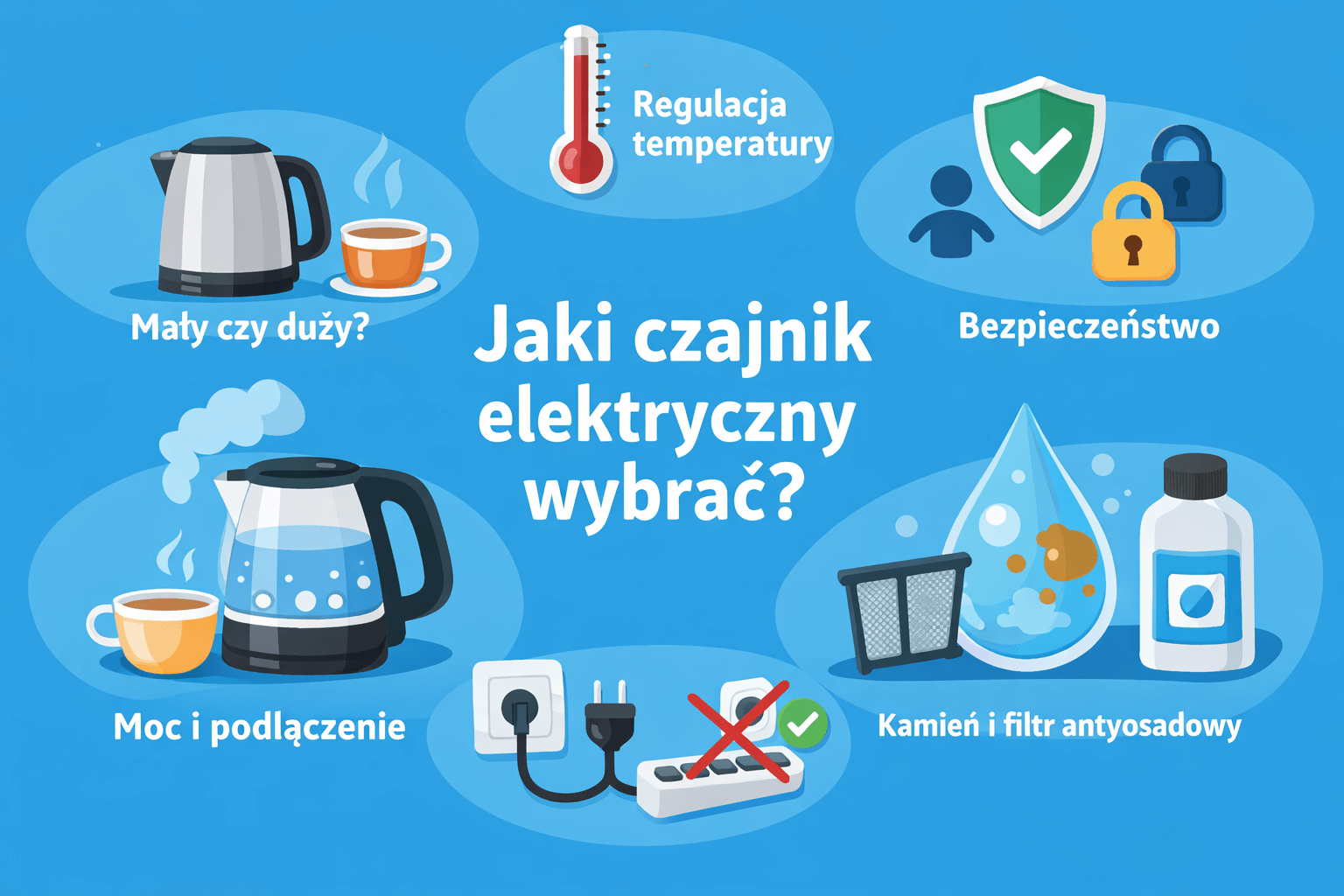 Czajnik elektryczny: jaki wybrać i dlaczego to wcale nie jest „byle co”
