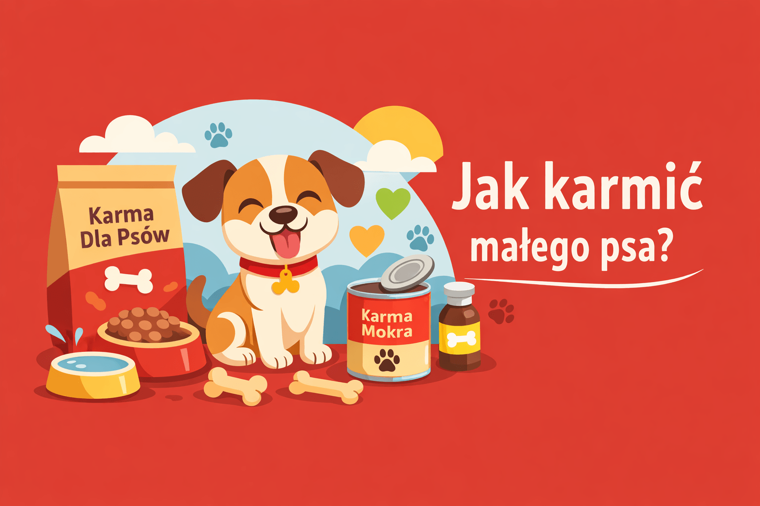 Jak karmić małego psa