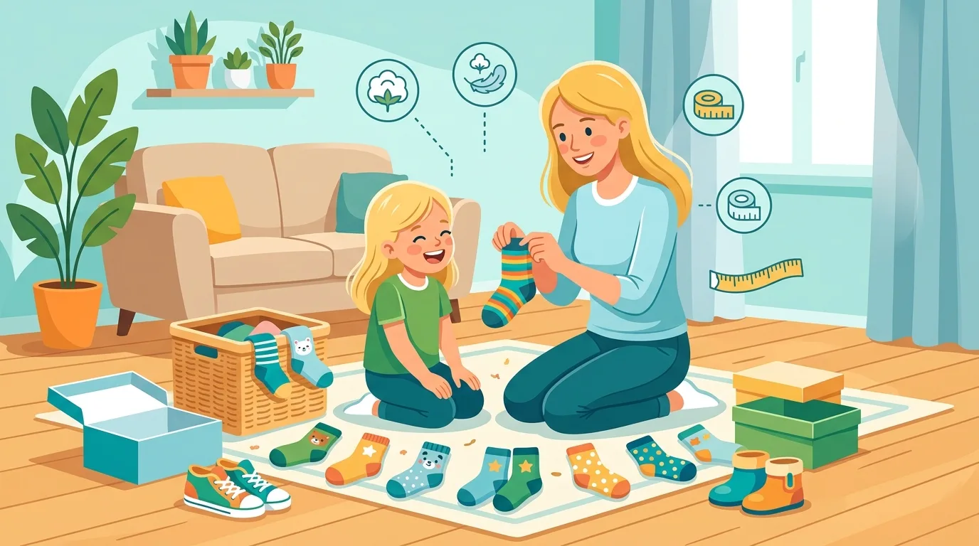 Jak wybrać najlepsze skarpetki dziecięce? Poradnik zakupowy