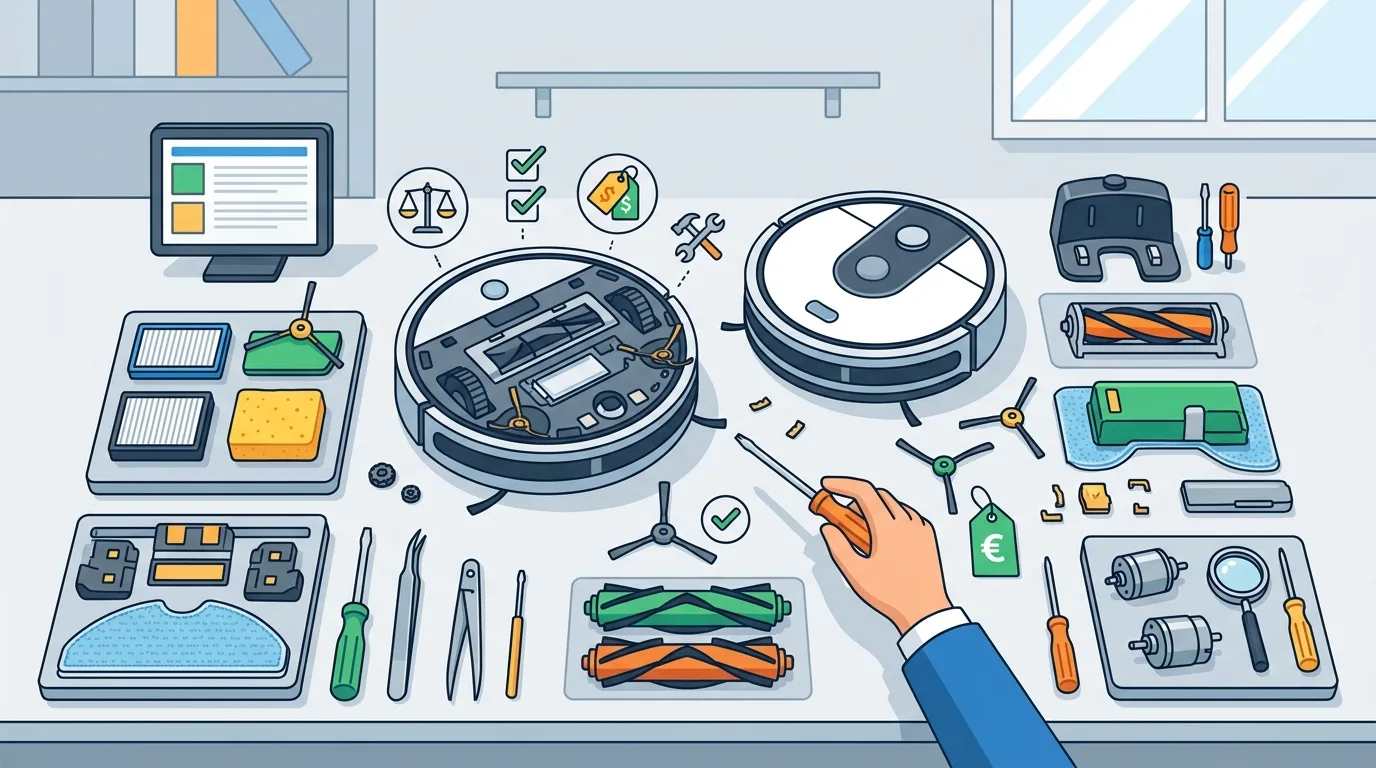 Seria V iLife i Zaco: Przegląd akcesoriów i części zamiennych w 2026 roku