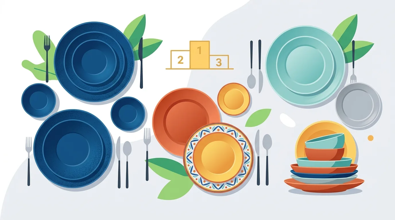 Ranking najlepszej porcelany kolorowej 2026 – wybierz styl dla swojego stołu