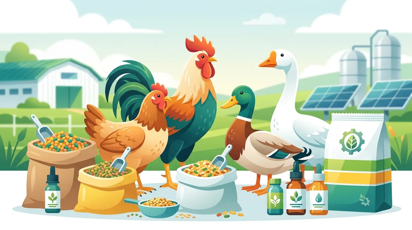 Żywienie drobiu w 2026 roku: Kompletny poradnik wyboru pasz i witamin