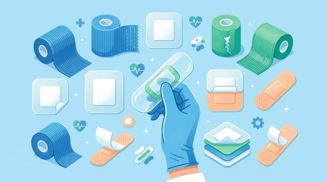 Bandaże i plastry: kompletny przewodnik po nowoczesnych opatrunkach 2026