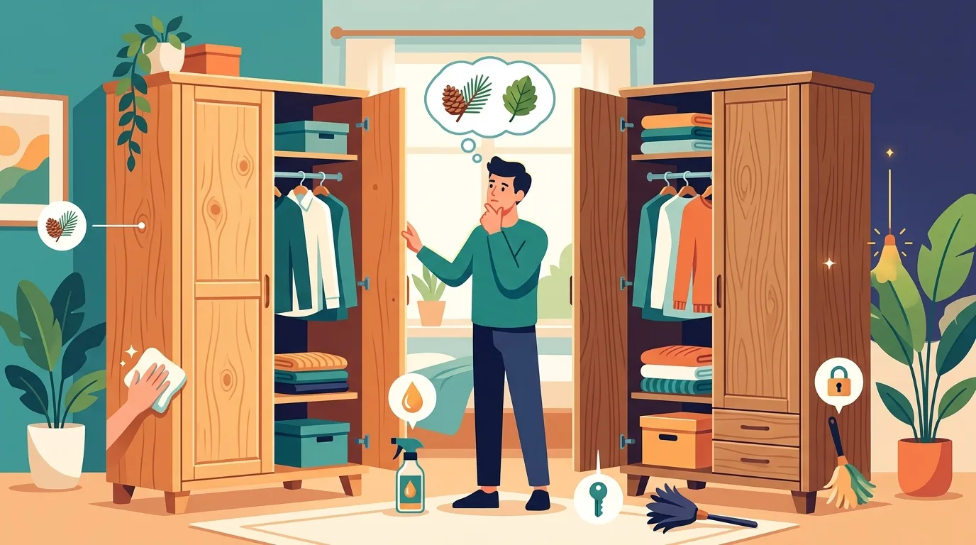 Jak wybrać i pielęgnować szafę z litego drewna? Poradnik 2026