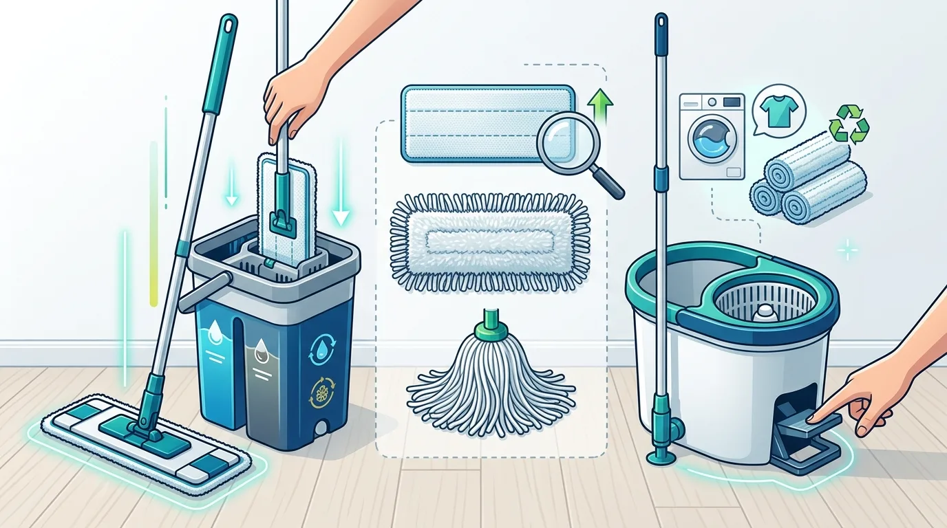 Jak wybrać wiadra i wkłady do mopa? Poradnik zakupowy 2026