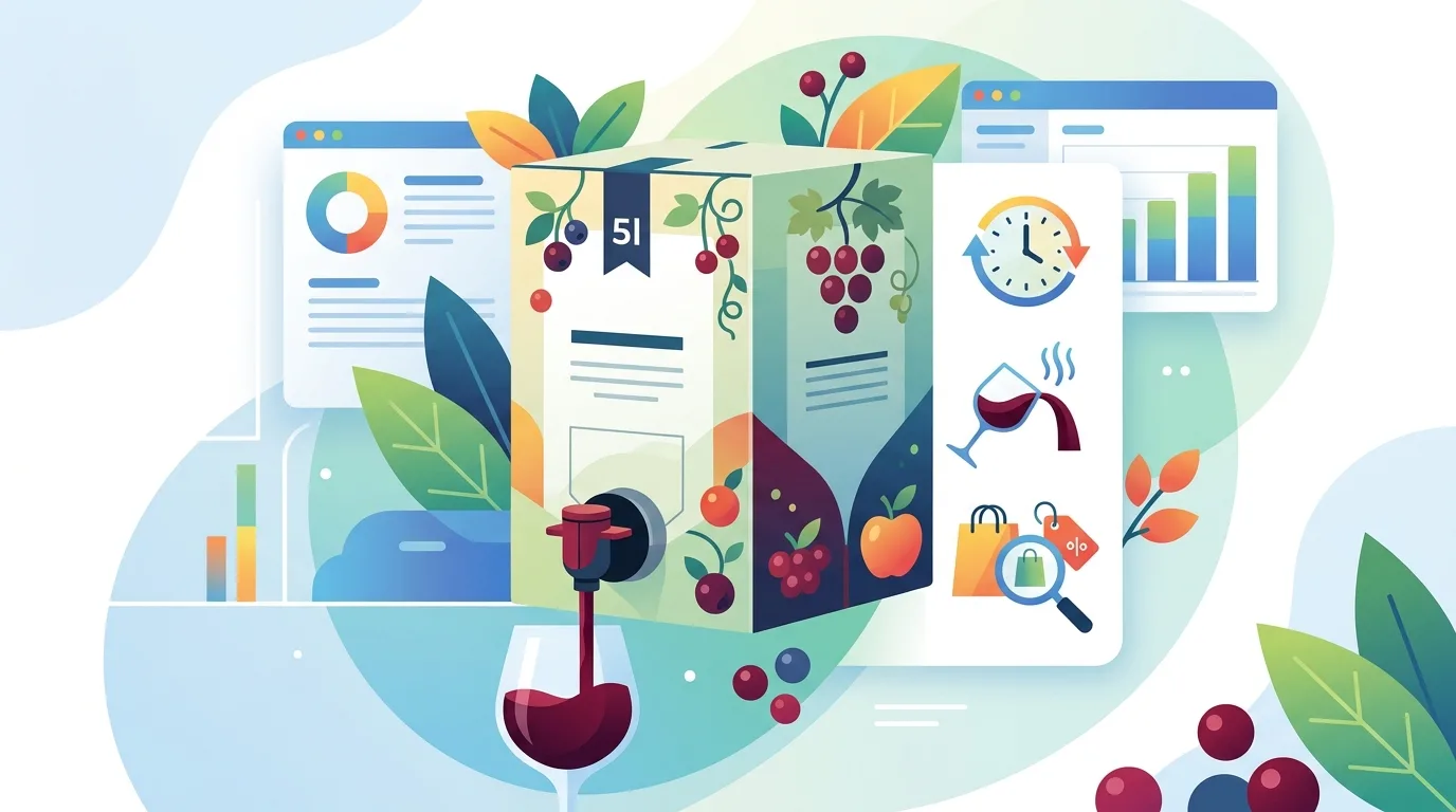 Wino 5 L Bag-in-Box: Poradnik serwowania, przechowywania i wyboru ofert