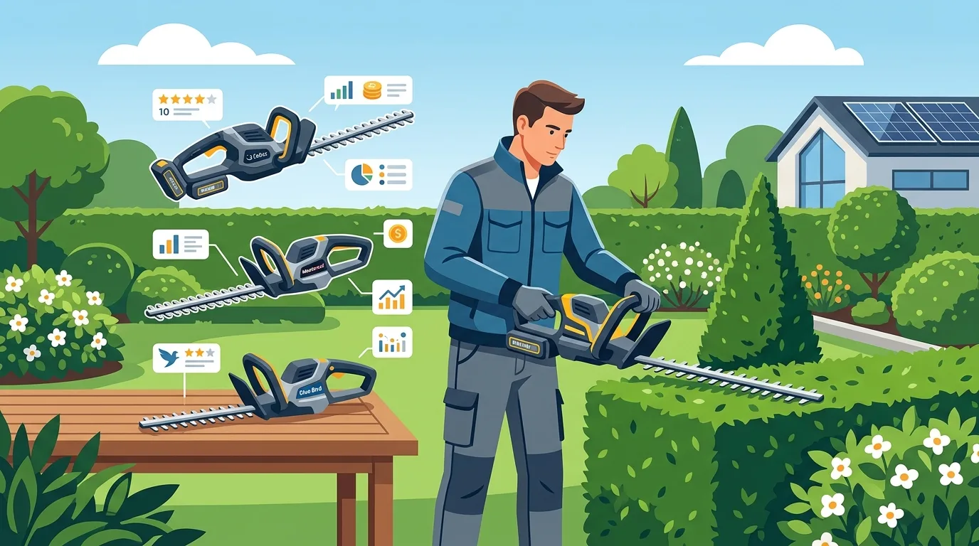 Akumulatorowe nożyce do żywopłotu – ranking i poradnik zakupowy 2026