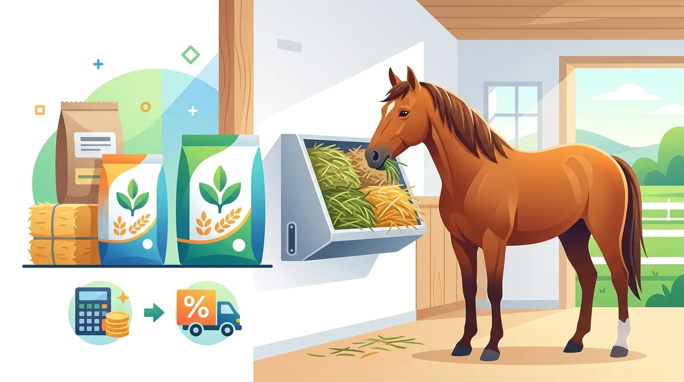 Jak wybrać sieczkę dla konia? Poradnik żywienia i oszczędnych zakupów 2026