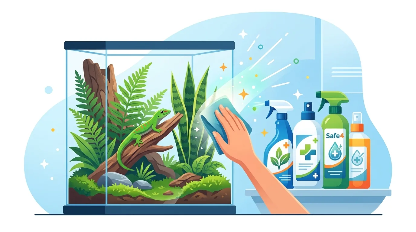 Ranking 10 najlepszych środków czystości do terrarium w 2026 roku