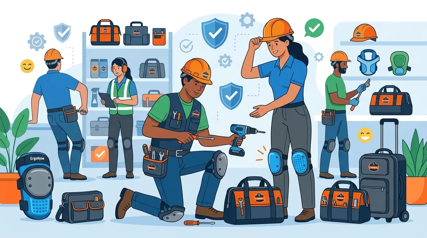 Jak dbać o bezpieczeństwo i komfort pracy z akcesoriami Ergodyne?