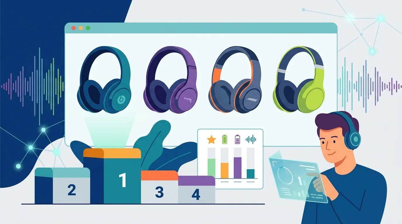 Ranking najlepszych słuchawek z ANC w 2026 roku – co warto wybrać?