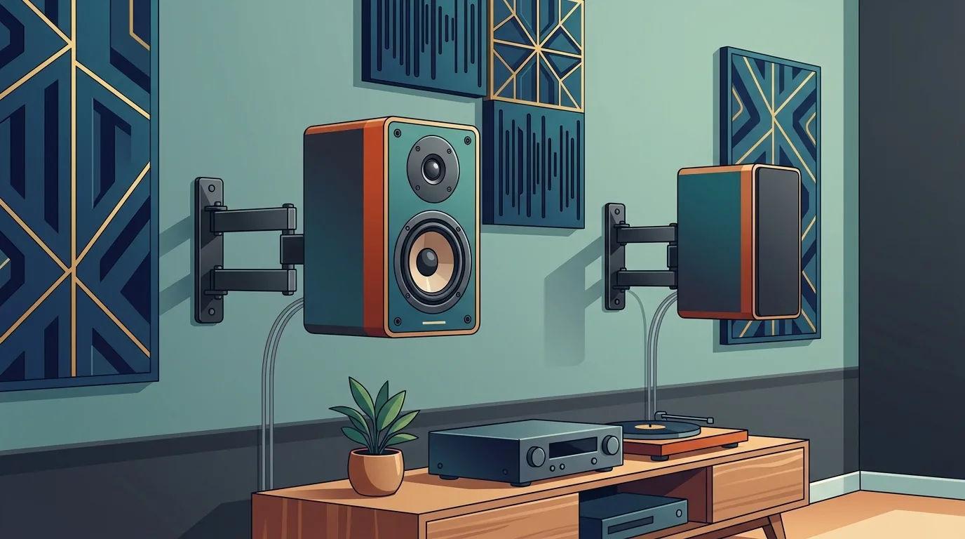 Uchwyty głośnikowe dla audiofilów – czy montaż ścienny to dobry wybór?
