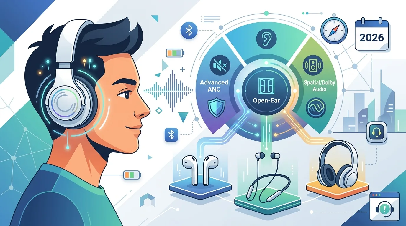 Hogyan válasszunk fülhallgatót 2026-ban? Útmutató és technológiák