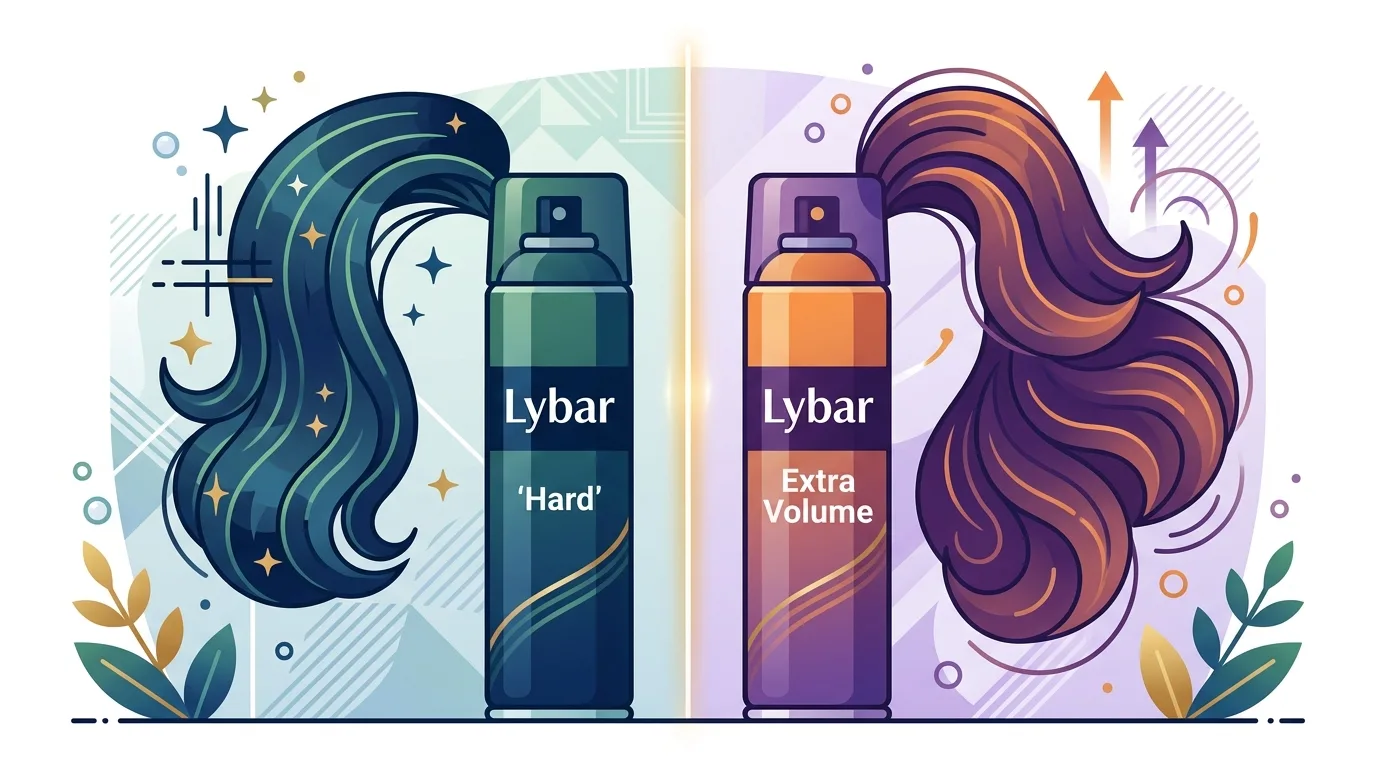 Lakier do włosów: Mocne utrwalenie czy objętość? Porównanie serii Lybar