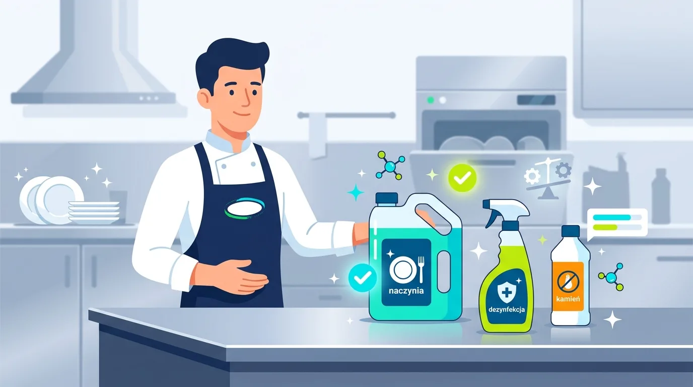 Profesjonalna chemia do mycia – jak wybrać skuteczne środki do gastronomii?