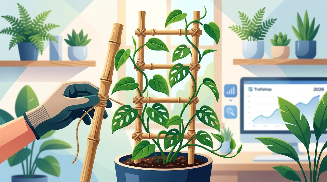 Drabinki bambusowe do roślin: Jak wybrać i stosować podpory w 2026 roku?