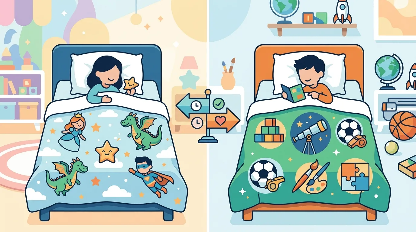 Pościel dziecięca 160x200: Postacie z bajek czy hobby? Porównanie