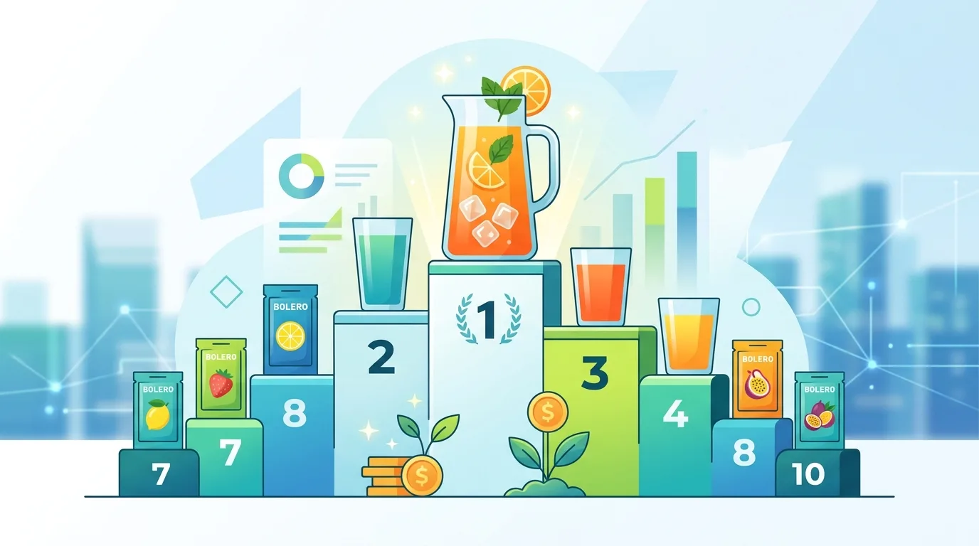 Ranking najlepszych napojów w proszku Bolero – Top 10 smaków na 2026 rok