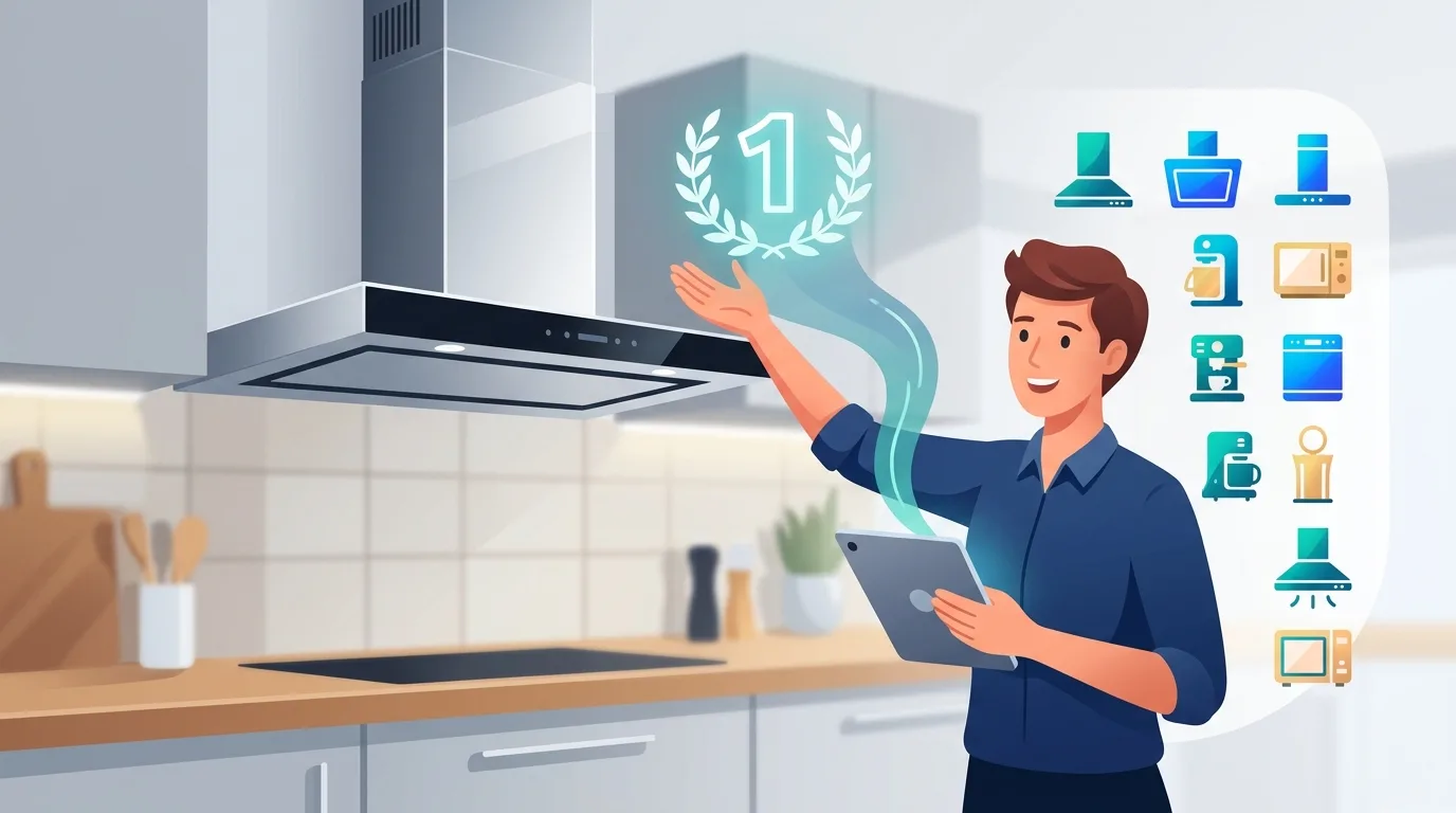 Ranking najlepszych okapów przyściennych 2026 – Top 10 modeli