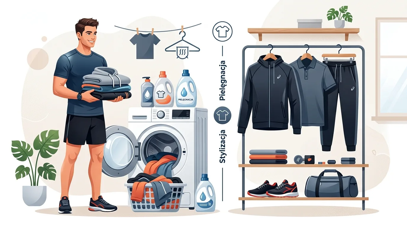 Jak dbać o męską odzież sportową? Poradnik pielęgnacji i stylizacji