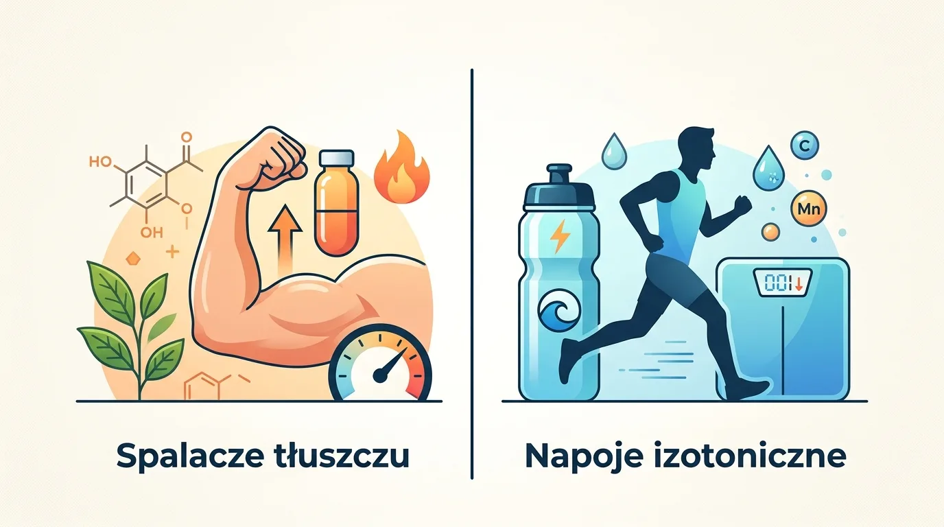 Spalacze tłuszczu czy napoje izotoniczne? Porównanie suplementów na redukcję