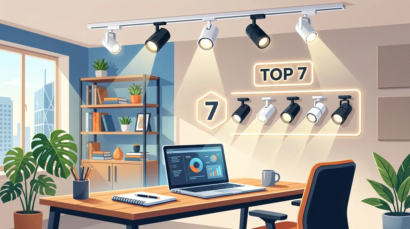 Top 7: Najlepsze oświetlenie punktowe do biura w 2026 roku