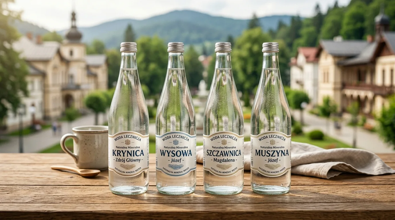 Jak wybrać wodę leczniczą? Przegląd i porównanie najpopularniejszych propozycji