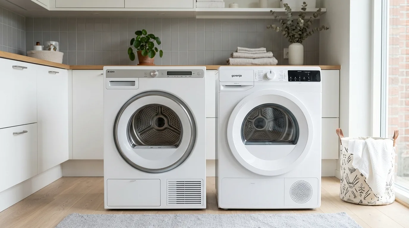 ASKO czy Gorenje? Porównanie suszarek premium i ekonomicznych
