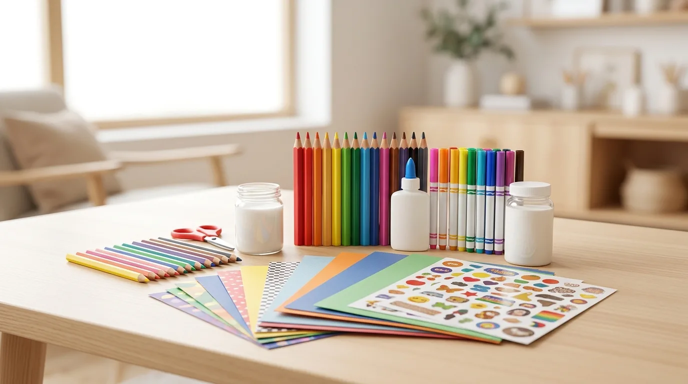Jak dobrać artykuły papiernicze i plastyczne dla dzieci? 4 kryteria