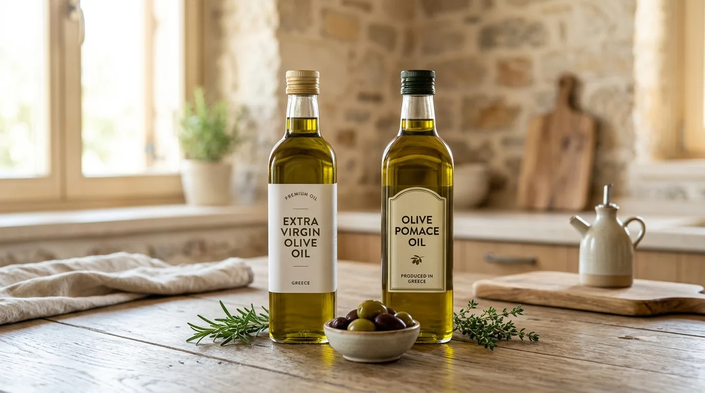 Grecka oliwa Extra Virgin czy Pomace – jak wybrać do kuchni?